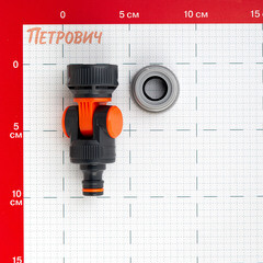 Адаптер 3/4х1 для крана Daewoo пластиковый поворотный (DWC 1825) - фото 4
