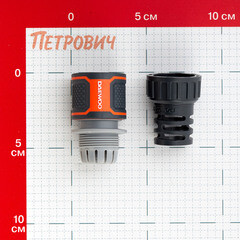 Коннектор 1/2х5/8 для шланга Daewoo пластиковый (DWC 2015) - фото 3