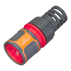 Коннектор 1/2х5/8 для шланга Daewoo пластиковый с аквастопом (DWC 2515) - фото 1