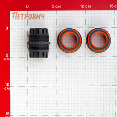 Муфта 5/8-3/4 для шланга Daewoo пластиковая (DWC 3119) - фото 4