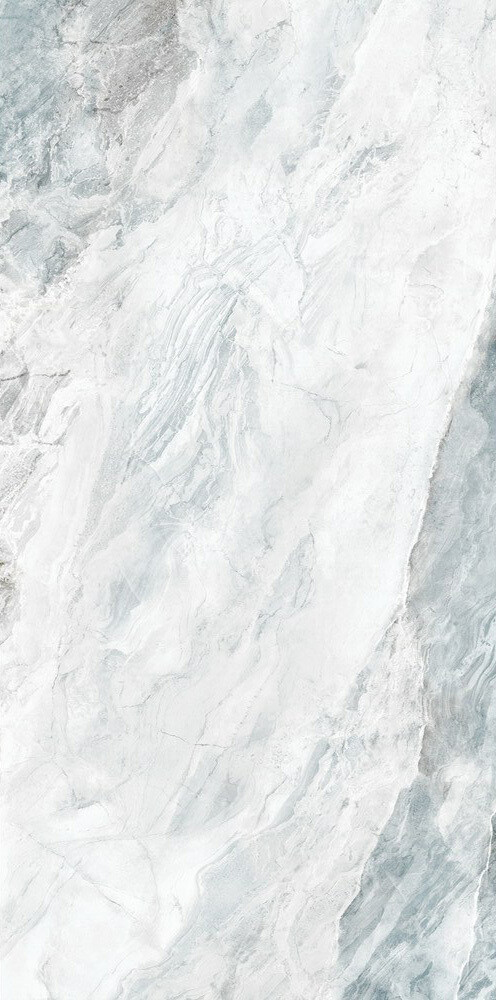 Изображение товара Керамогранит Delacora Waterfall бело-голубой матовый 1200х600 мм