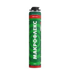 Пена монтажная профессиональная Макрофлекс Мега 65 Про всесезонная 850 мл