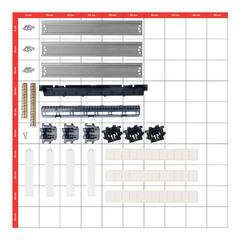 Щит распределительный навесной КЭАЗ OptiBox ЩРН пластиковый IP41 535х290х102 мм 36 модулей - фото 4