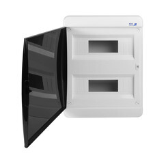 Щит распределительный встраиваемый КЭАЗ OptiBox ЩРВ пластиковый IP41 385х290х102 мм 24 модуля - фото 5