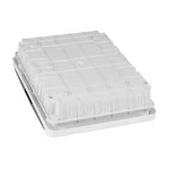 Щит распределительный встраиваемый КЭАЗ OptiBox ЩРВ пластиковый IP41 385х290х102 мм 24 модуля - фото 4