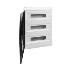 Щит распределительный встраиваемый КЭАЗ OptiBox ЩРВ пластиковый IP41 535х398х102 мм 54 модуля - фото 6