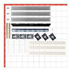 Щит распределительный встраиваемый КЭАЗ OptiBox ЩРВ пластиковый IP41 535х398х102 мм 54 модуля непрозрачная дверь - фото 3
