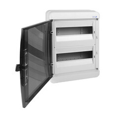 Щит распределительный навесной КЭАЗ OptiBox ЩРН пластиковый IP65 410х300х153 мм 24 модуля - фото 6