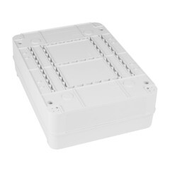 Щит распределительный навесной КЭАЗ OptiBox ЩРН пластиковый IP65 410х300х153 мм 24 модуля - фото 4