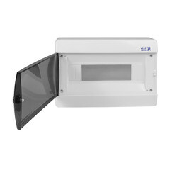 Щит распределительный навесной КЭАЗ OptiBox ЩРН пластиковый IP41 150х182х102,9 мм 6 модулей - фото 5