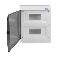 Щит распределительный навесной КЭАЗ OptiBox ЩРН пластиковый IP41 290х236х102,9 мм 18 модулей - фото 5