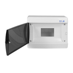Щит распределительный встраиваемый КЭАЗ OptiBox ЩРВ пластиковый IP41 150х182х102,9 мм 6 модулей - фото 5