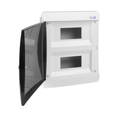 Щит распределительный встраиваемый КЭАЗ OptiBox ЩРВ пластиковый IP41 290х236х102,9 мм 18 модулей - фото 5