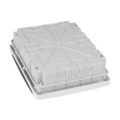 Щит распределительный встраиваемый КЭАЗ OptiBox ЩРВ пластиковый IP41 290х236х102,9 мм 18 модулей - фото 4