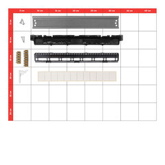 Щит распределительный встраиваемый КЭАЗ OptiBox ЩРВ пластиковый IP41 195х290х102,9 мм 12 модулей непрозрачная дверь - фото 2