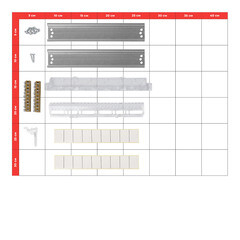Щит распределительный навесной КЭАЗ OptiBox ЩРН пластиковый IP41 290х236х102,9 мм 18 модулей непрозрачная дверь - фото 2