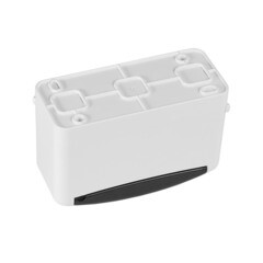 Щит распределительный навесной КЭАЗ OptiBox ЩРН пластиковый IP41 140х60х93,2 мм 2 модуля белый - фото 3