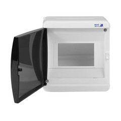 Щит распределительный навесной КЭАЗ OptiBox ЩРН пластиковый IP41 140х132х93,2 мм 6 модулей белый - фото 5