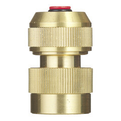 Коннектор 1/2 для шланга MasterProf латунный с аквастопом (ДС.070678) - фото 4