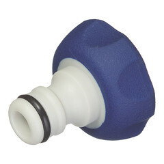 Изображение товара Штуцер 3/4 для подключения шланга с краном Green Apple внутренняя резьба полипропиленовый (Б0003113)