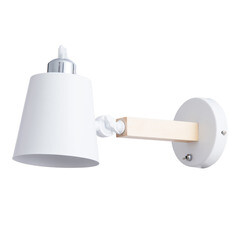 Бра Arte Lamp Oscar E27 40 Вт 220 В белое IP20 (A7141AP-1WH) - фото 1