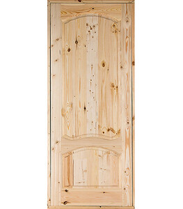 Блок дверной ДФГ 21-9 800х2000 мм массив без покрытия глухой