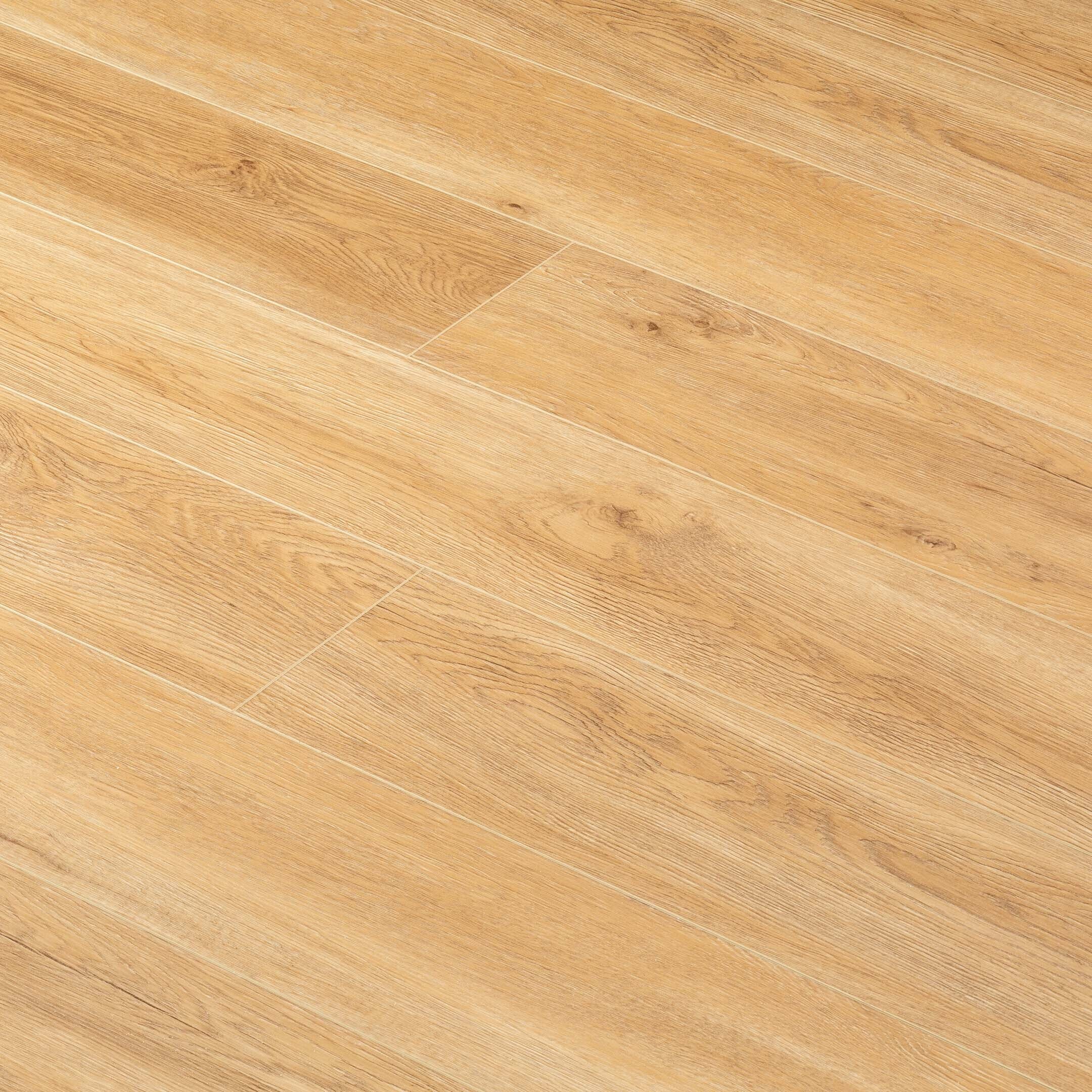 Изображение товара Кварцвиниловая плитка CronaFloor Wood дуб монтара замковая 4 мм, 1200х180 мм, влагостойкая