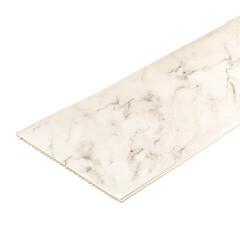 Панель ПВХ 250х2700х8 мм Nordside бесшовная термопечать мрамор белый 0,675 кв.м - фото 1