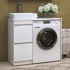 Столешница под раковину 100х49х1,6 см белая Vigo Urban (st.URB.100) - фото 6