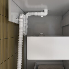 Столешница под раковину 120х49х1,6 см белая Vigo Urban (st.URB.120) - фото 3