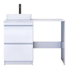 Изображение товара Тумба под раковину и столешницу для стиральной машины Vigo Urban 60 см белая (tn.URB.60.2Y)