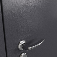 Дверь входная с терморазрывом Mastino Дамир правая букле антрацит - бетон серый 960х2050 мм - фото 8