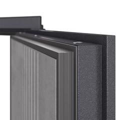 Дверь входная с терморазрывом Mastino Дамир правая букле антрацит - бетон серый 960х2050 мм - фото 6