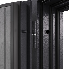 Дверь входная с терморазрывом Mastino Дамир левая букле антрацит - бетон серый 960х2050 мм - фото 13