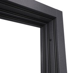 Дверь входная с терморазрывом Mastino Дамир левая букле антрацит - бетон серый 960х2050 мм - фото 3