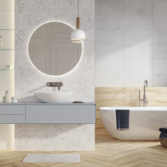 Плитка облицовочная Cersanit Fresco белая 598x298x8,5 мм (8 шт.=1,425 кв.м) - фото 7