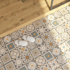 Керамогранит Cersanit Loft многоцветный 420х420х8 мм (9 шт.=1,587 кв.м) - фото 14