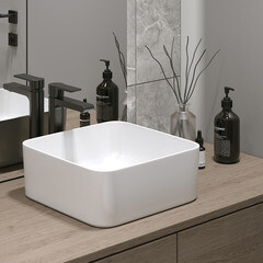 Керамогранит Cersanit Castello серый 898x448x8 мм (3 шт.=1,206 кв.м) - фото 16