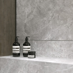 Керамогранит Cersanit Castello серый 898x448x8 мм (3 шт.=1,206 кв.м) - фото 14