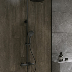 Керамогранит Cersanit Castello серый 898x448x8 мм (3 шт.=1,206 кв.м) - фото 12