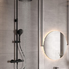 Керамогранит Cersanit Boston серый 898х448х8 мм (3 шт.=1,206 кв.м) - фото 11