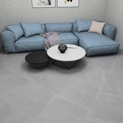 Керамогранит Kerama Marazzi Про Матрикс серый светлый обрезной 600х600х9 мм (5 шт.=1,8 кв.м) - фото 12