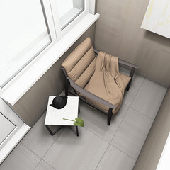 Керамогранит Kerama Marazzi Про Дабл бежевый светлый обрезной 600х600х9 мм (5 шт.=1,8 кв.м) - фото 2