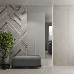 Керамогранит Estima Nolana NL02 светло-серый 1200х600х10 мм (2 шт.=1,44 кв.м) - фото 15