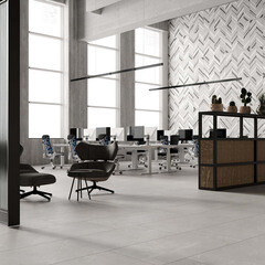 Керамогранит Estima Nolana NL02 светло-серый 1200х600х10 мм (2 шт.=1,44 кв.м) - фото 11