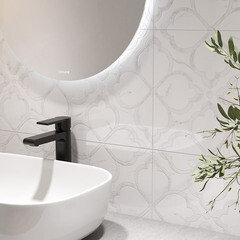 Плитка облицовочная Cersanit Carina белая 598х298х8,5 мм (8 шт.=1,425 кв.м) - фото 14