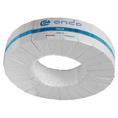 Труба PE-Xa Ondo 16х2,2 мм из сшитого полиэтилена (200 м) серая (OPXA16222-200) - фото 2
