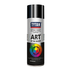 Краска аэрозольная Tytan Professional Art Of The Colour черная глянцевая RAL 9005 400 мл - фото 2