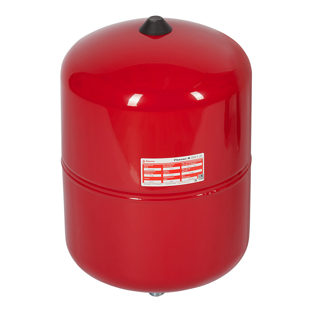 Изображение товара Бак расширительный Flamco Flexcon R 25/1,5 для систем отопления 25 л