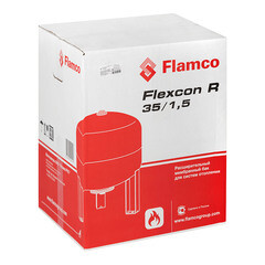 Бак расширительный Flamco Flexcon R 35/1,5 закрытого типа 6 бар 35 л (FL 16037 RU) - фото 4